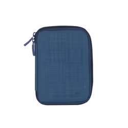 Rivacase 5631, Polyester, Bleu, 2 pochettes, Fermeture éclair, 135 mm, 40 mm
