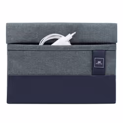 Rivacase 8803 13.3" Housse Bleu, Gris - Vue supplémentaire 4