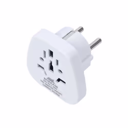 Rivacase PS4100 W00 adaptateur prise d'alimentation Type C (Europlug) Type G (Royaume-Uni) Blanc - Vue supplémentaire 2