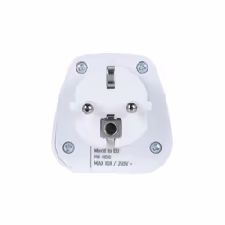 Rivacase PS4100 W00 adaptateur prise d'alimentation Type C (Europlug) Type G (Royaume-Uni) Blanc - Vue supplémentaire 3