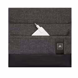 Rivacase 8802 sacoche d'ordinateurs portables 33,8 cm (13.3") Housse Noir, Gris
