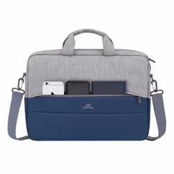 Rivacase 7532 15.6" Malette Bleu, Gris - Vue supplémentaire 15