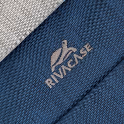 Rivacase 7532 15.6" Malette Bleu, Gris - Vue supplémentaire 6