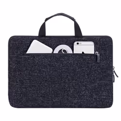 Rivacase 7913 13.3" Housse Noir, Blanc - Vue supplémentaire 4