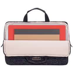 Rivacase 7913 13.3" Housse Noir, Blanc - Vue supplémentaire 5