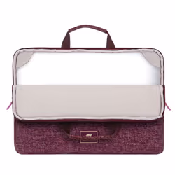 Rivacase 7913 13.3" Housse Bourgogne, Blanc - Vue supplémentaire 5