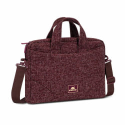 Rivacase 7921 35,6 cm (14") Sac Messenger Bourgogne, Blanc