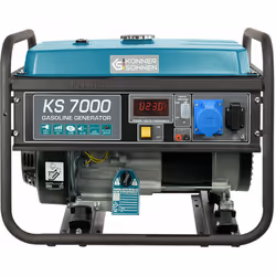 Le générateur à essence KS 7000 de la marque allemande Könner & Söhnen est un excellent choix pour alimenter une petite maiso ...