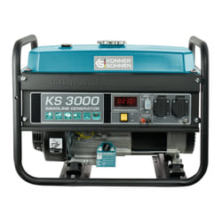 Könner & Söhnen KS 3000 groupe électrogène 2600 W 15 L Essence Noir, Bleu