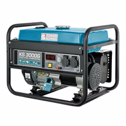 Könner & Söhnen KS 3000G groupe électrogène 2,6 W 15 L Essence Couleur aqua, Noir - Vue supplémentaire 4