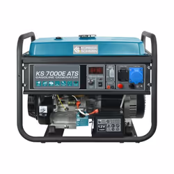 Le générateur à essence Könner & Söhnen KS 7000E ATS se distingue par sa fonction ATS (Automatic Transfer Switch), qui permet ...