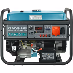 Le générateur à essence KS 7000E-3 ATS de la marque allemande Könner & Söhnen est une source d'alimentation de secours pour l ...