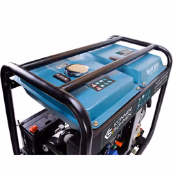 Könner & Söhnen KS 9100HDE-1/3 ATSR groupe électrogène 6000 W 11 L Diesel Couleur aqua, Noir - Vue supplémentaire 6