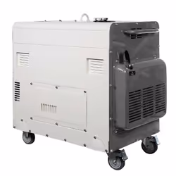 Könner & Söhnen KS 9200HDES-1/3 ATSR groupe électrogène 7000 W 11 L Diesel Acier inoxydable - Vue supplémentaire 5