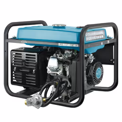 Könner & Söhnen KS 10000E G groupe électrogène 8000 W 25 L Gaz de pétrole liquéfié, Essence Couleur aqua, Noir - Vue supplémentaire 5