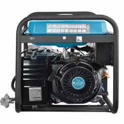 Könner & Söhnen KS 10000E G groupe électrogène 8000 W 25 L Gaz de pétrole liquéfié, Essence Couleur aqua, Noir - Vue supplémentaire 6