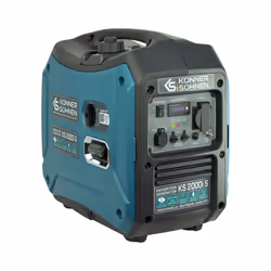 Könner & Söhnen KS 2000I S groupe électrogène 1,8 W 5 L Essence Noir, Turquoise