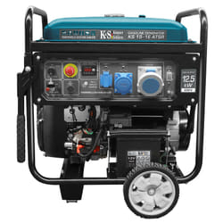 Könner & Söhnen KS 15-1E ATSR groupe électrogène 11000 W 55 L Essence Noir, Bleu