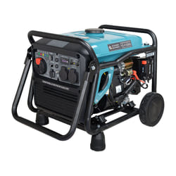 Könner & Söhnen KS 4100iEG groupe électrogène 3600 W 12,5 L Gaz de pétrole liquéfié, Essence Couleur aqua, Noir