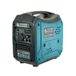 Könner & Söhnen KS 2000iG S groupe électrogène 1,8 W 6 L Essence Couleur aqua, Noir