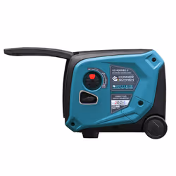 Könner & Söhnen KS 4000IEG S groupe électrogène 3500 W 12 L Gaz de pétrole liquéfié, Essence Couleur aqua, Noir