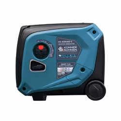 Könner & Söhnen KS 4000IEG S groupe électrogène 3500 W 12 L Gaz de pétrole liquéfié, Essence Couleur aqua, Noir - Vue supplémentaire 4