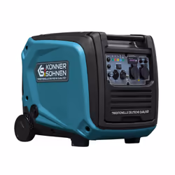 Könner & Söhnen KS 4000IEG S groupe électrogène 3500 W 12 L Gaz de pétrole liquéfié, Essence Couleur aqua, Noir - Vue supplémentaire 7