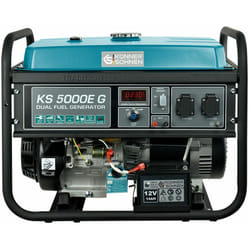 Générateur à essence/gaz "Könner & Söhnen" KS 5000E G