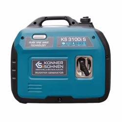 Le générateur-onduleur KS 3100i S de Könner & Söhnen est un modèle pratique et silencieux, idéal pour des besoins d'alimentat ...