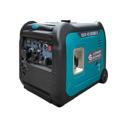 Könner & Söhnen KS 5500iEG S groupe électrogène 5000 W 13,5 L Gaz de pétrole liquéfié, Essence Couleur aqua, Noir