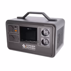 Könner & Söhnen KS 1200PS station d'alimentation portable Phosphate de fer lithié (LiFePo4) 23000 mAh 1200 W 12,4 kg