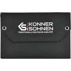 Le panneau solaire portable KS SP28W-4 de la marque allemande Könner & Söhnen sera votre assistant pour charger les appareils ...