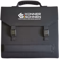 Le panneau solaire portable KS SP60W-3 de la marque allemande Könner & Söhnen sera votre assistant pour charger les appareils ...