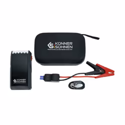 Booster de voiture avec courant de démarrage de 500A convient aux véhicules standards. Batterie de 12000 mAh pour un maximum  ...