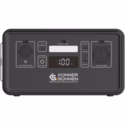 La station électrique portable mobile KS 500PS de la marque allemande Könner & Söhnen est désormais fabriquée avec des batter ...