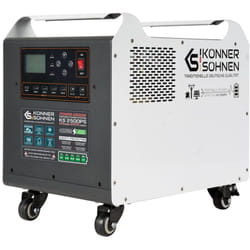 Könner&söhnen - Station électrique portable ks 2500PS avec batterie intégrée LiFePO4, puissance nominale 2500 w,