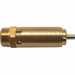 Informations techniques Longueur : 65 mm Poids : 267 Soupape de sécurité clapet de décharge 3/4 PO - 11 bar La soupape de séc ...