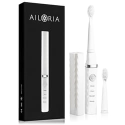 Ailoria Flash Travel Adulte Brosse à dents à ultrasons Blanc