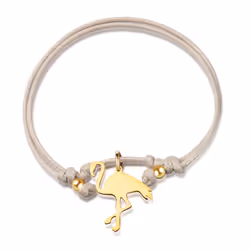 Ailoria 50351334, Bracelet à breloques, Oiseaux, Femelle, Acier inoxydable
