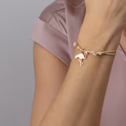 Ailoria 50351334 Bracelet à breloques Oiseaux Femelle Acier inoxydable