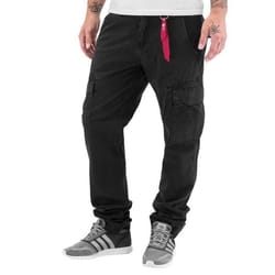 Pantalon Cargo - Alpha Industries - Agent - 100% Coton - Couleur Olive - Homme