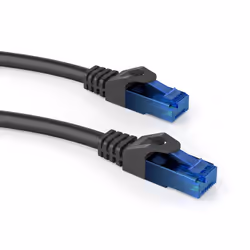 KabelDirekt 4260414840708 câble de réseau Noir 7,5 m Cat6 U/UTP (UTP)
