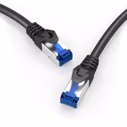 KabelDirekt 4260414841774 câble de réseau Noir 15 m Cat6 F/UTP (FTP)