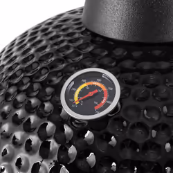 Klarstein Kingsize Kamado Grill Chariot Charbon de bois (combustible) Noir, Acier inoxydable - Vue supplémentaire 6