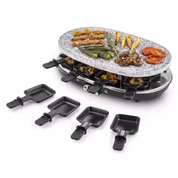 Klarstein 10028449 raclette 8 personne(s) Noir, Gris, Blanc - Vue supplémentaire 5