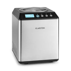 Klarstein - Turbine à glace - Machine à crème glacée à compresseur - Sorbetière - 180W -capacité de 2L - Machine à glace - préparation en 30 à 40 min