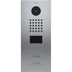 DoorBird D2102V système vidéophone Acier inoxydable