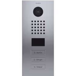 DoorBird D2103V, Acier inoxydable, IP65, Acier inoxydable, Boutons, horizontale, Extérieure