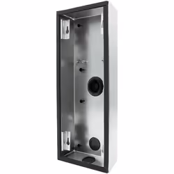 DoorBird 423865389, Boîtier de montage de surface, Noir, Acier inoxydable, DoorBird, Acier inoxydable, Mur, 126 mm