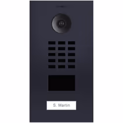 Portier vidéo ip avec lecteur de badge rfid - D2101V-RAL7016 V2 Anthracite